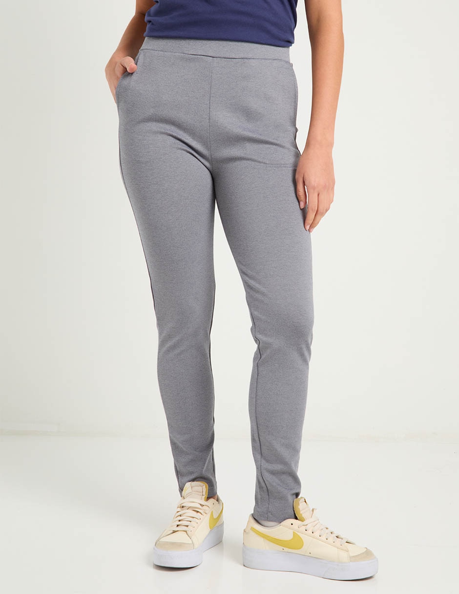 Legging a la cintura con elástico para mujer