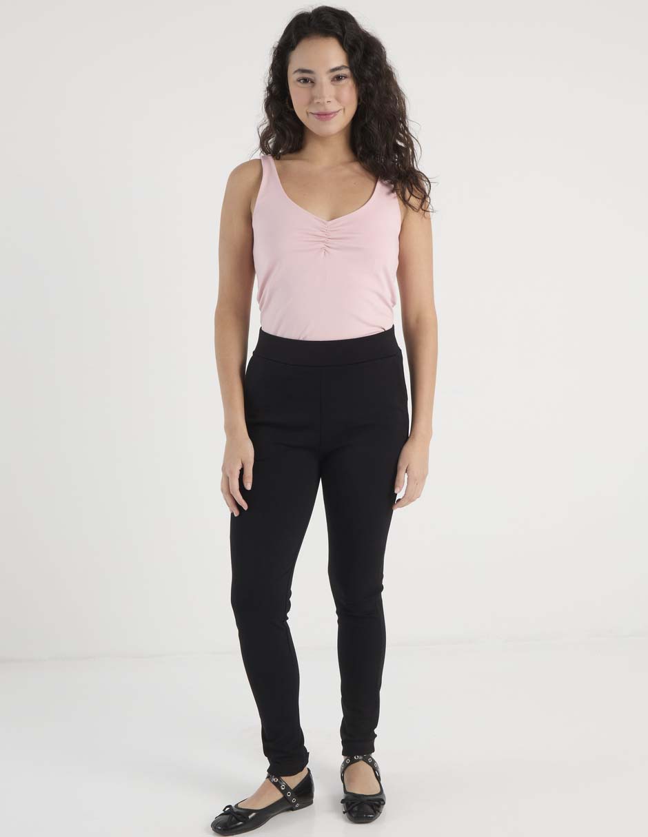 Legging a la cintura con elástico para mujer 2
