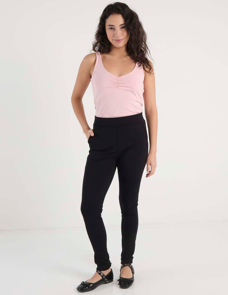Legging a la cintura con elástico para mujer 3