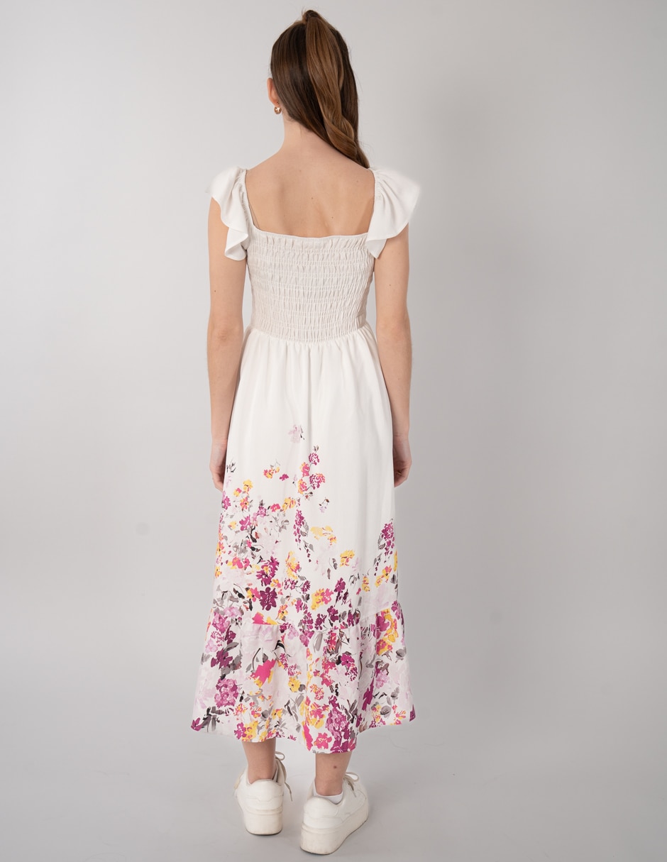 Vestido largo casual Dina para mujer 4
