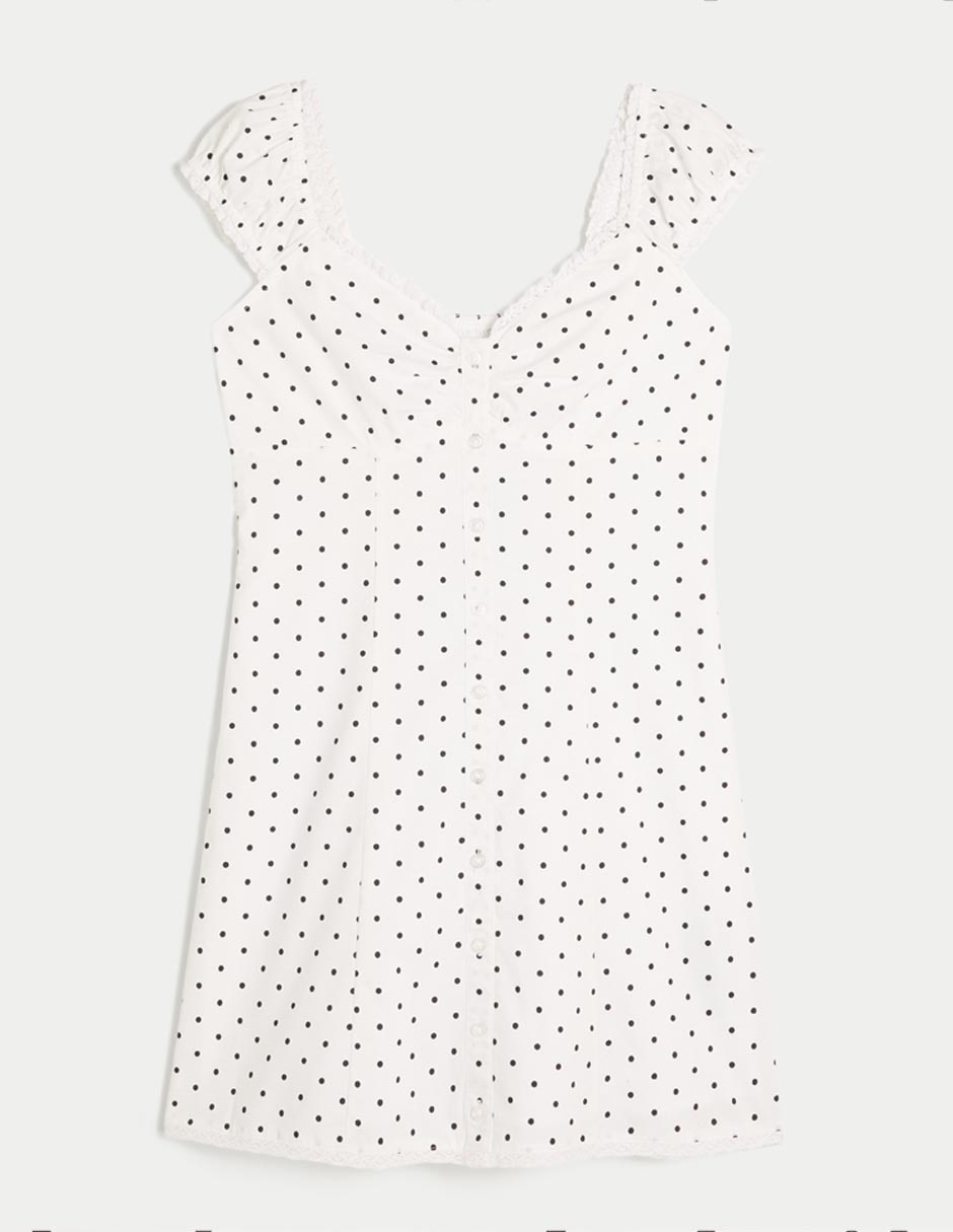 Vestido corto casual para mujer