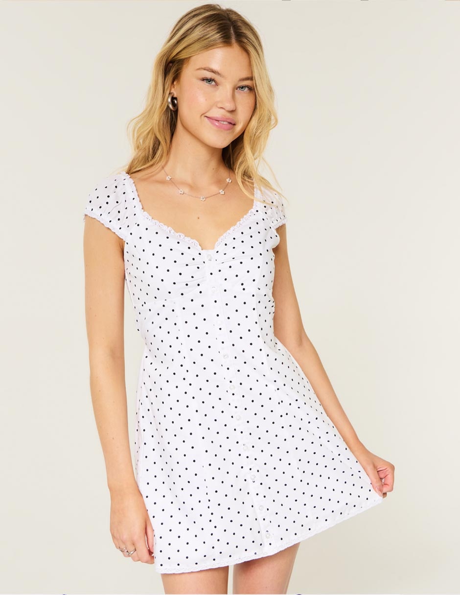 Vestido corto casual para mujer 4