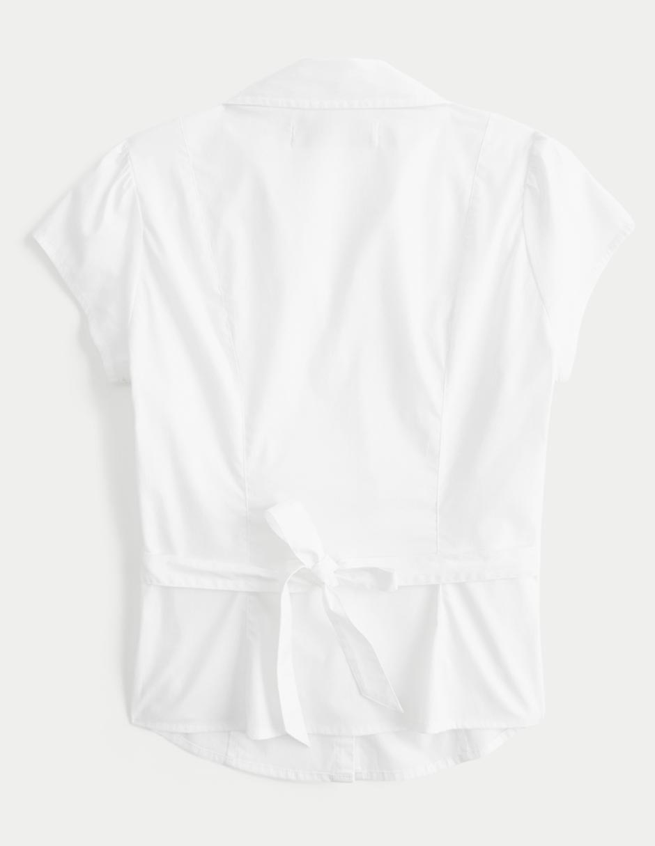 Blusa manga corta para mujer 5
