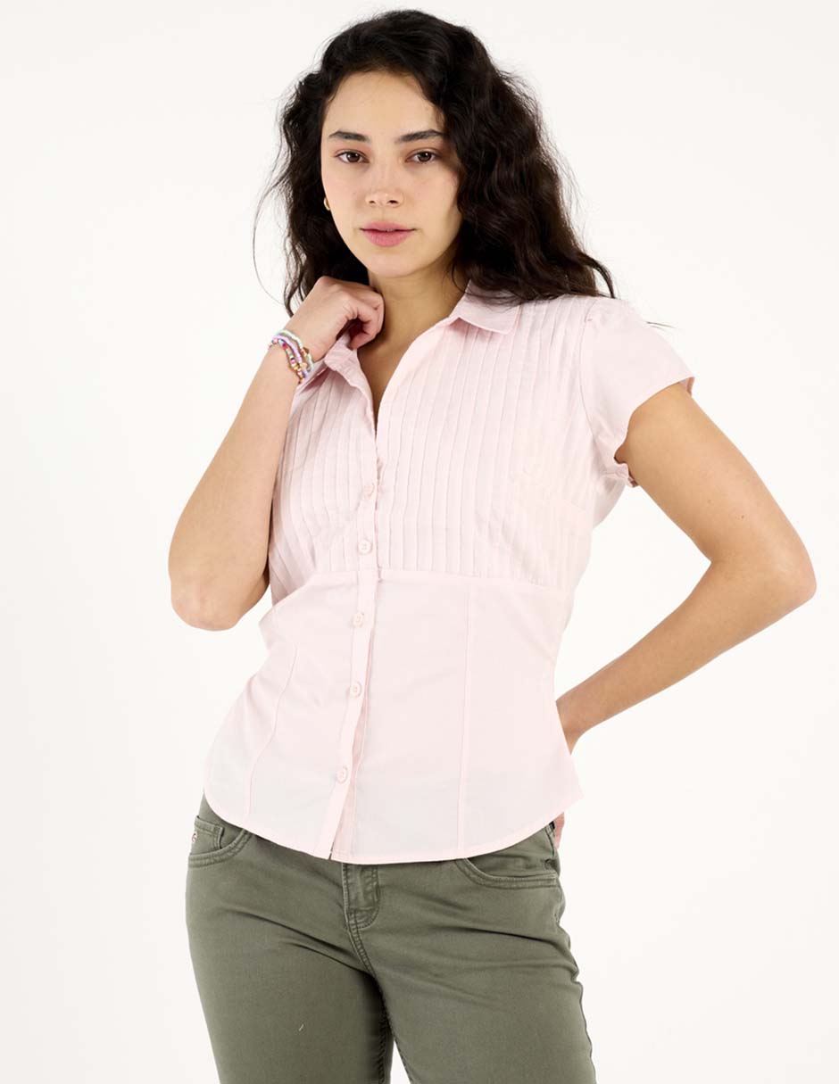 Blusa manga corta para mujer 2