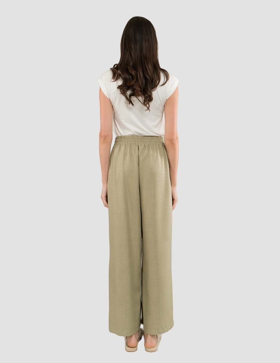 Pantalón relaxed amplio para mujer 4