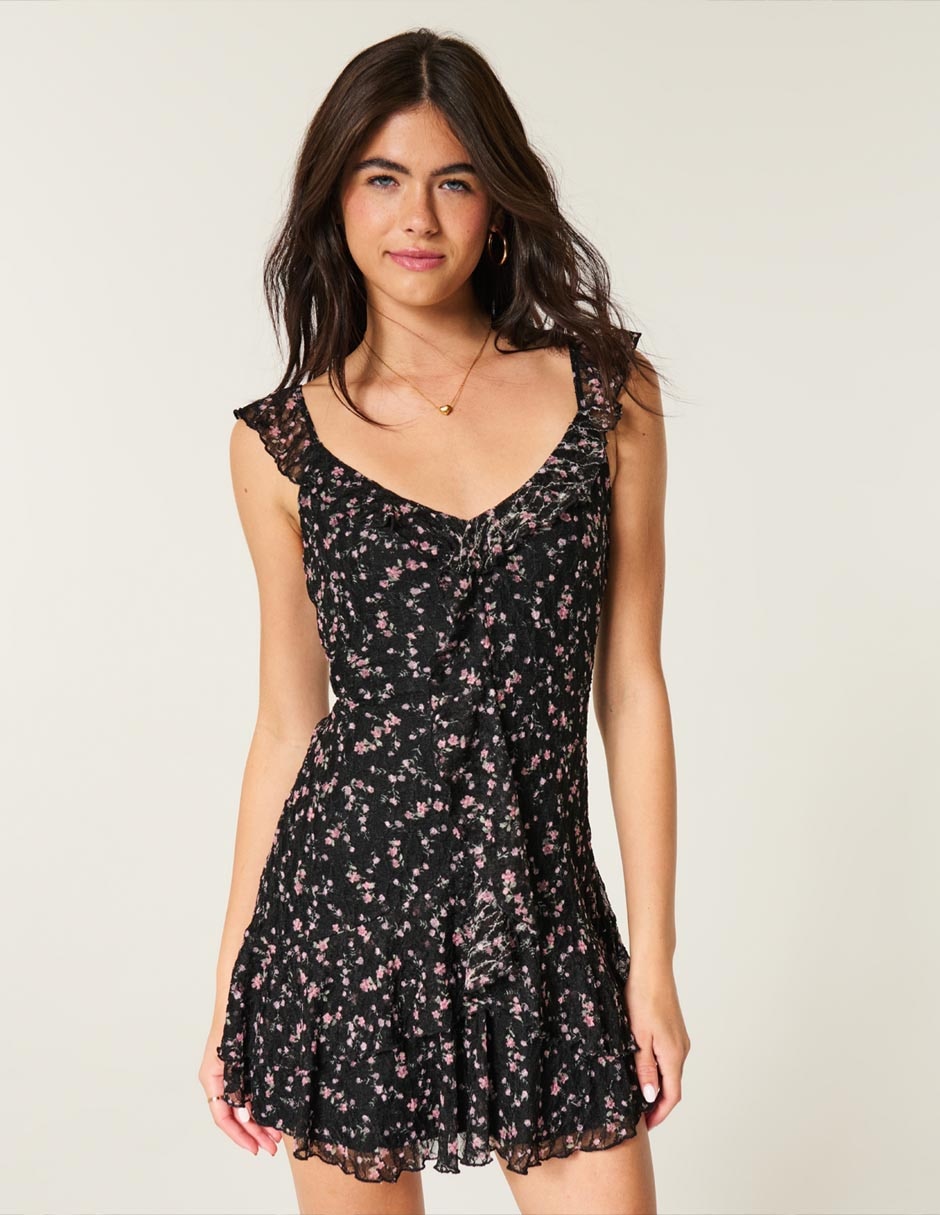 Vestido mini casual para mujer 4