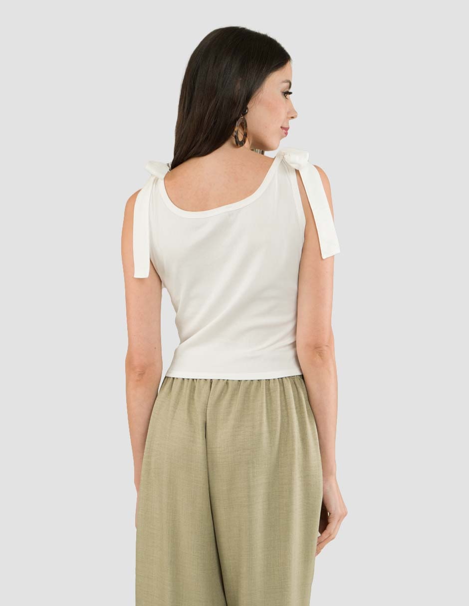 Top cuello redondo tirante ancho 2