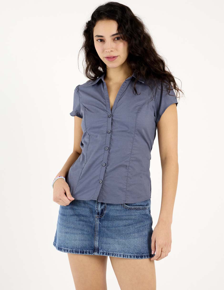 Blusa manga corta para mujer 2