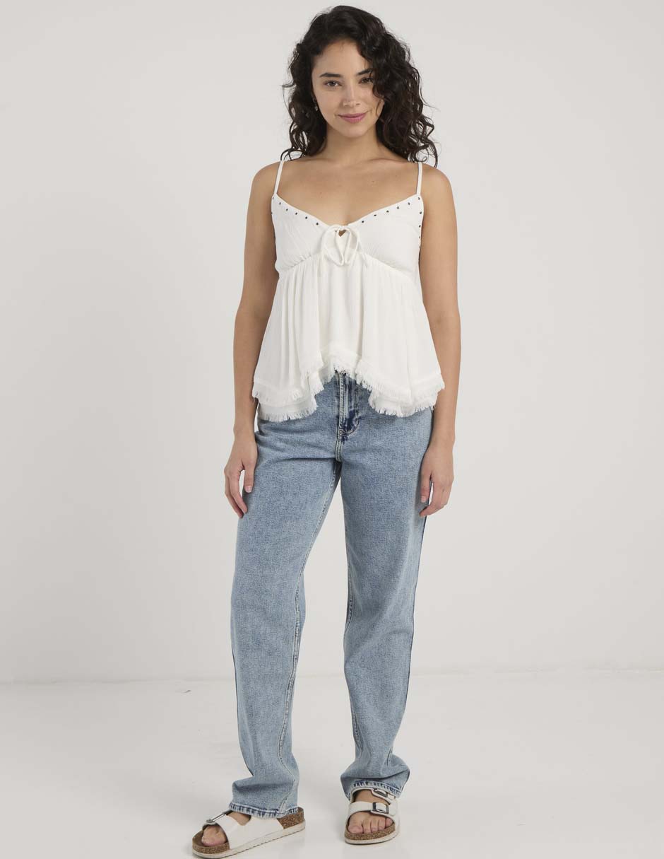 Blusa de tirantes para mujer 3