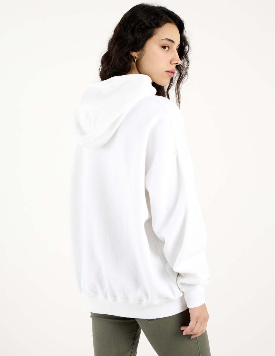 Sudadera con capucha y bolsa para mujer 6