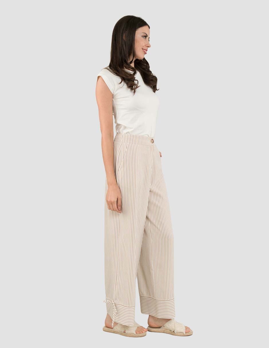 Pantalón relaxed amplio para mujer 3
