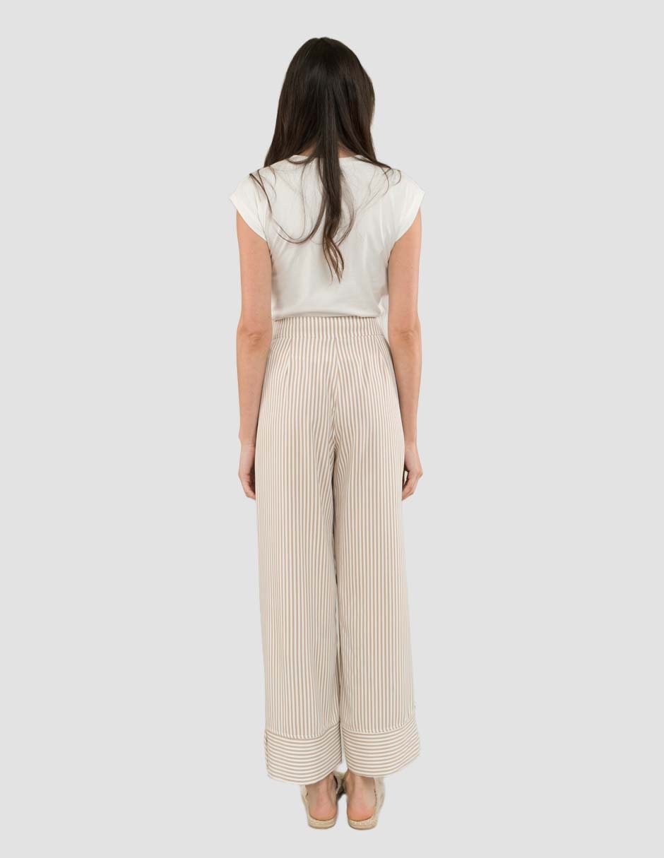 Pantalón relaxed amplio para mujer 4