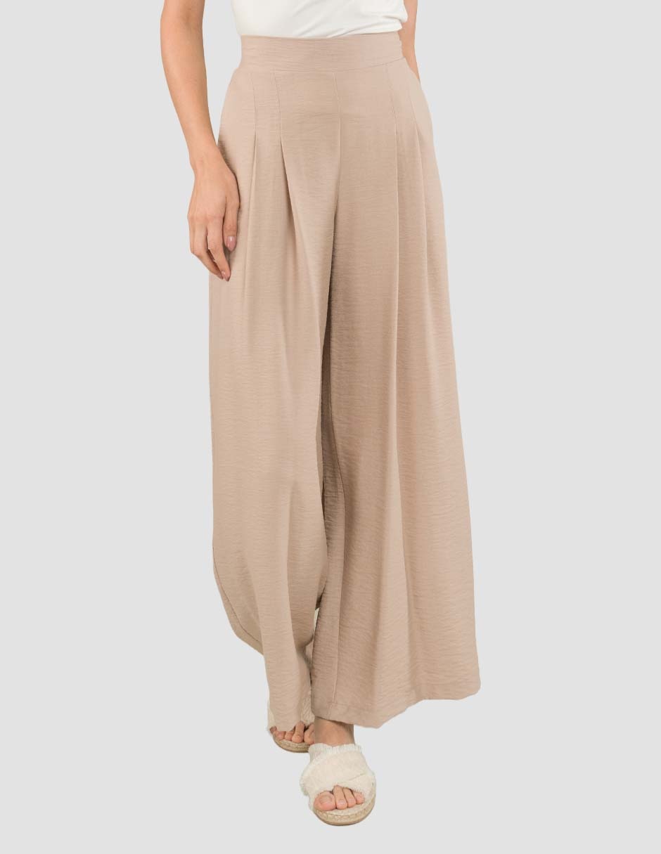 Pantalón relaxed amplio para mujer