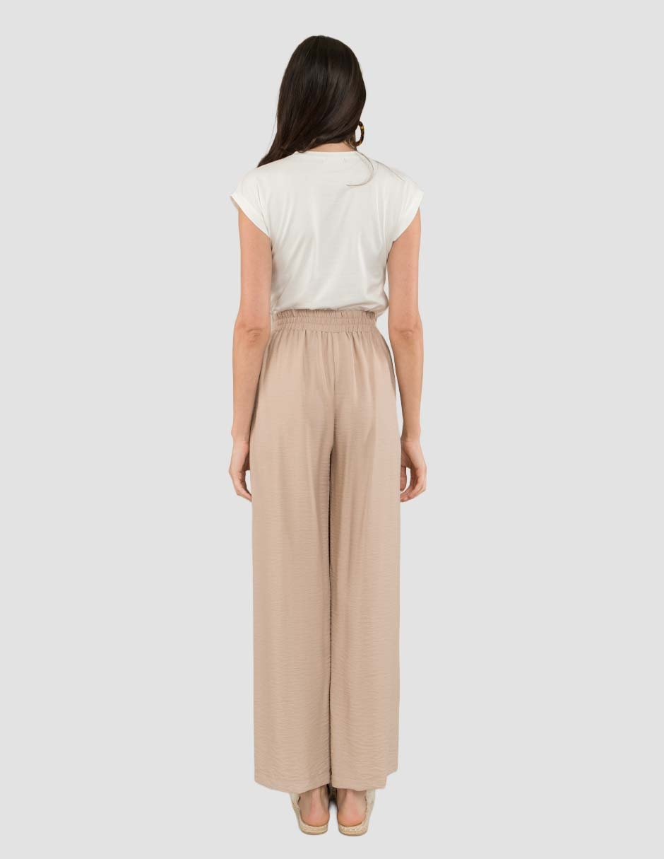 Pantalón relaxed amplio para mujer 4