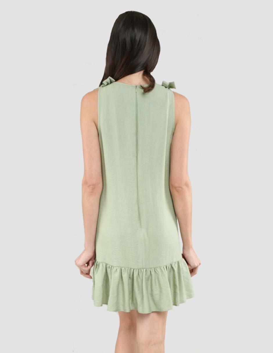 Vestido corto casual para mujer 4