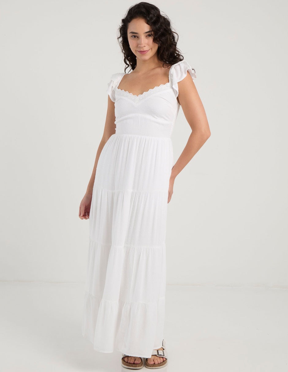 Vestido largo casual para mujer 2