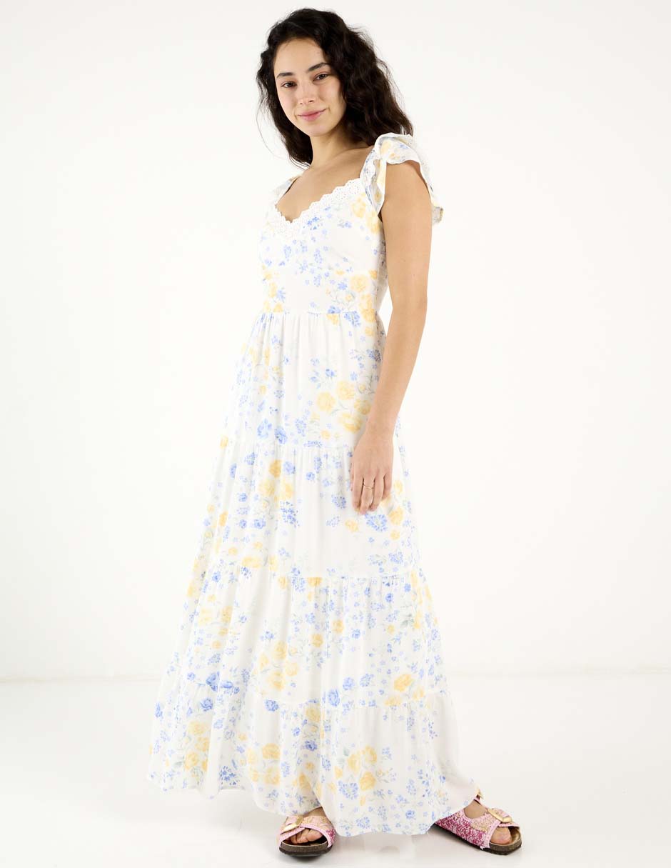 Vestido largo casual para mujer 3