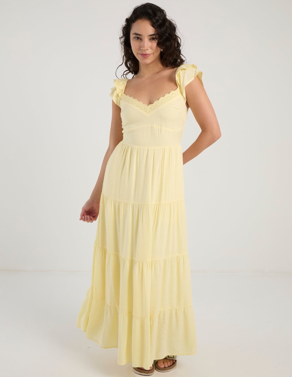 Vestido largo casual para mujer 3