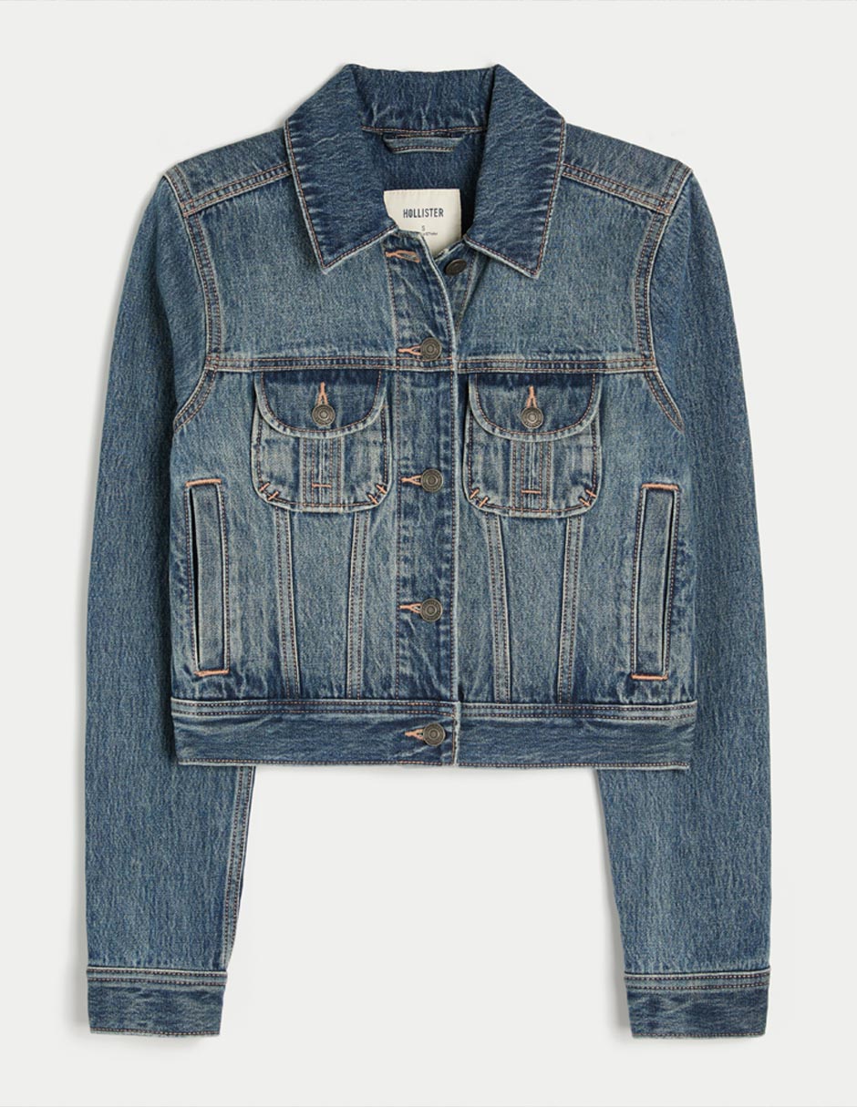 Chamarra denim para mujer