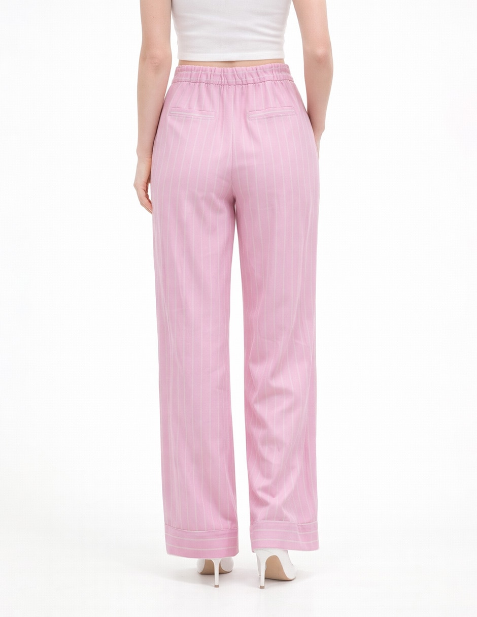 Pantalón chino amplio para mujer 2