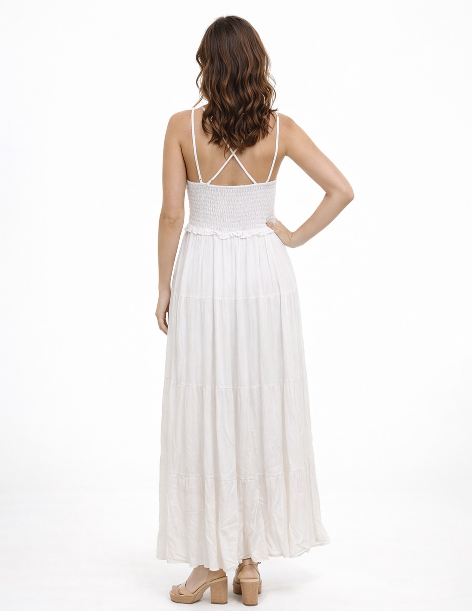 Vestido largo casual para mujer 1