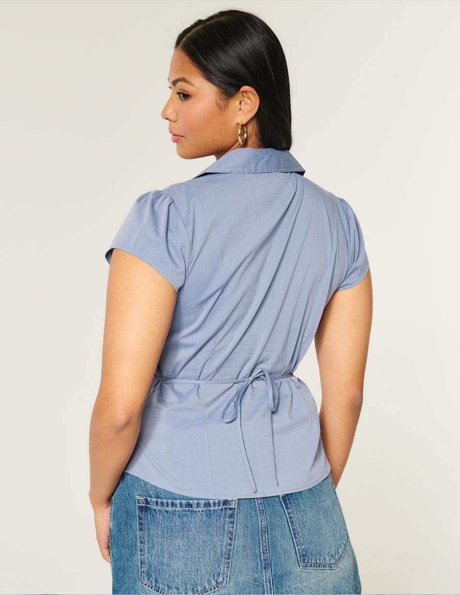 Blusa manga corta para mujer 2