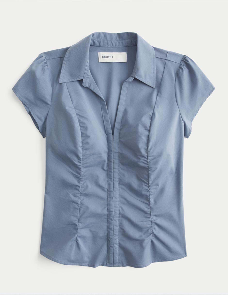Blusa manga corta para mujer 3