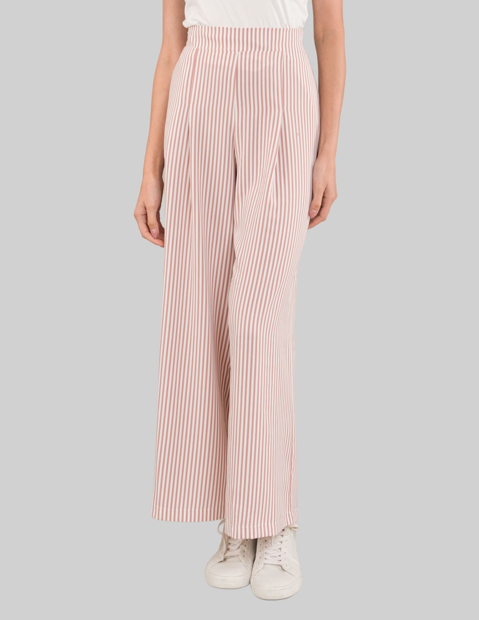 Pantalón relaxed wide leg para mujer