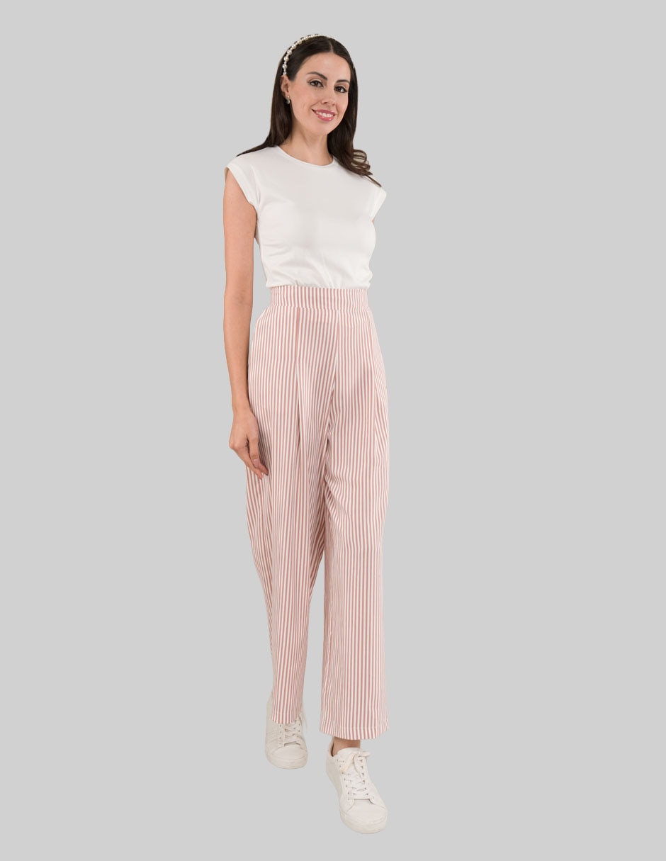 Pantalón relaxed wide leg para mujer 2