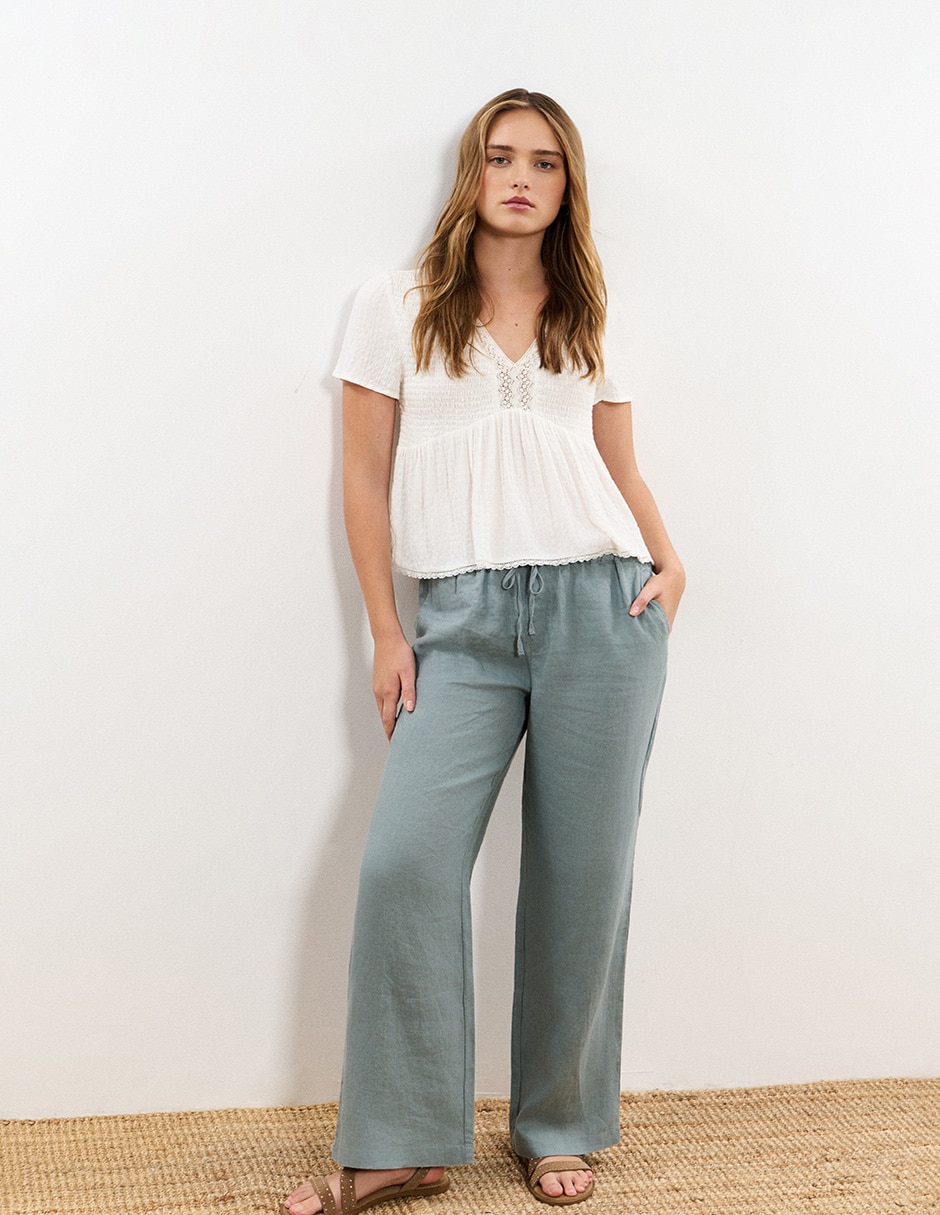 Blusa manga larga para mujer 2