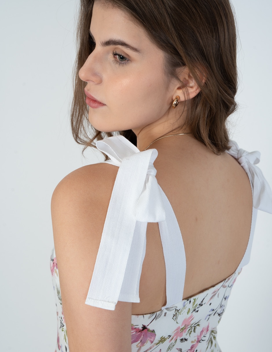 Blusa de tirantes para mujer 4