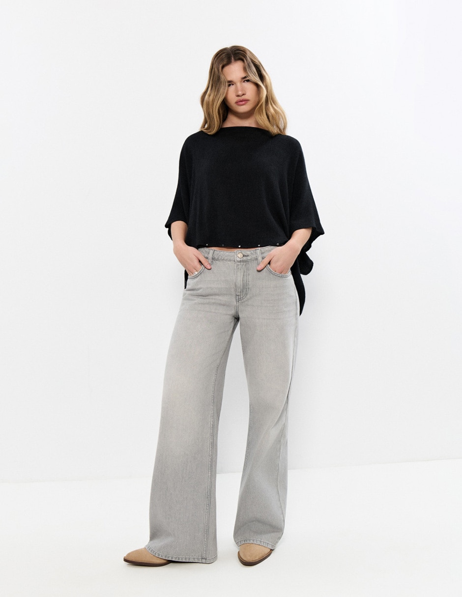 Jeans wide leg para mujer 2