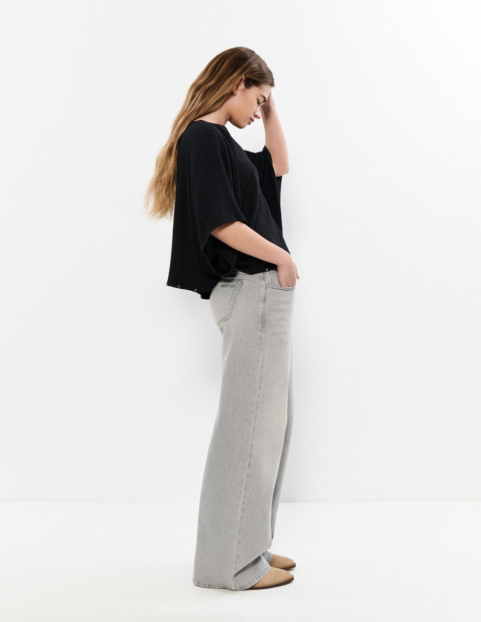 Jeans wide leg para mujer 3