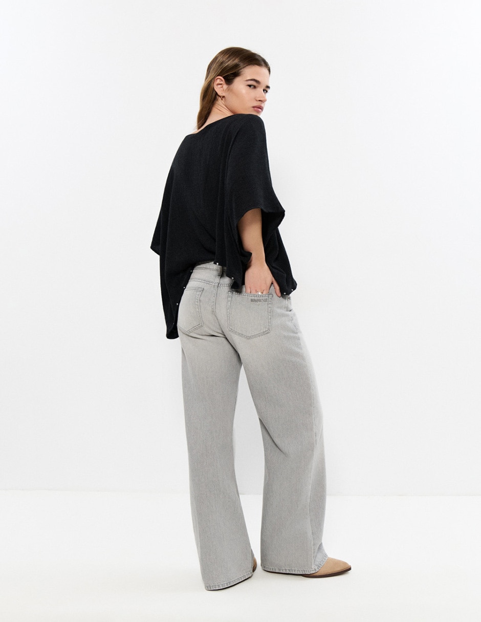 Jeans wide leg para mujer 5