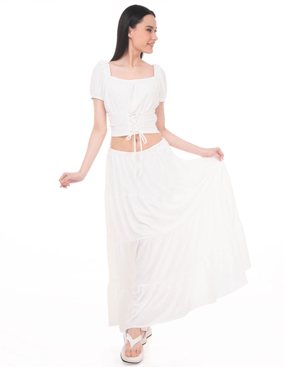 FALDA S BUSTANNI S10708 Fald, M, HUESO