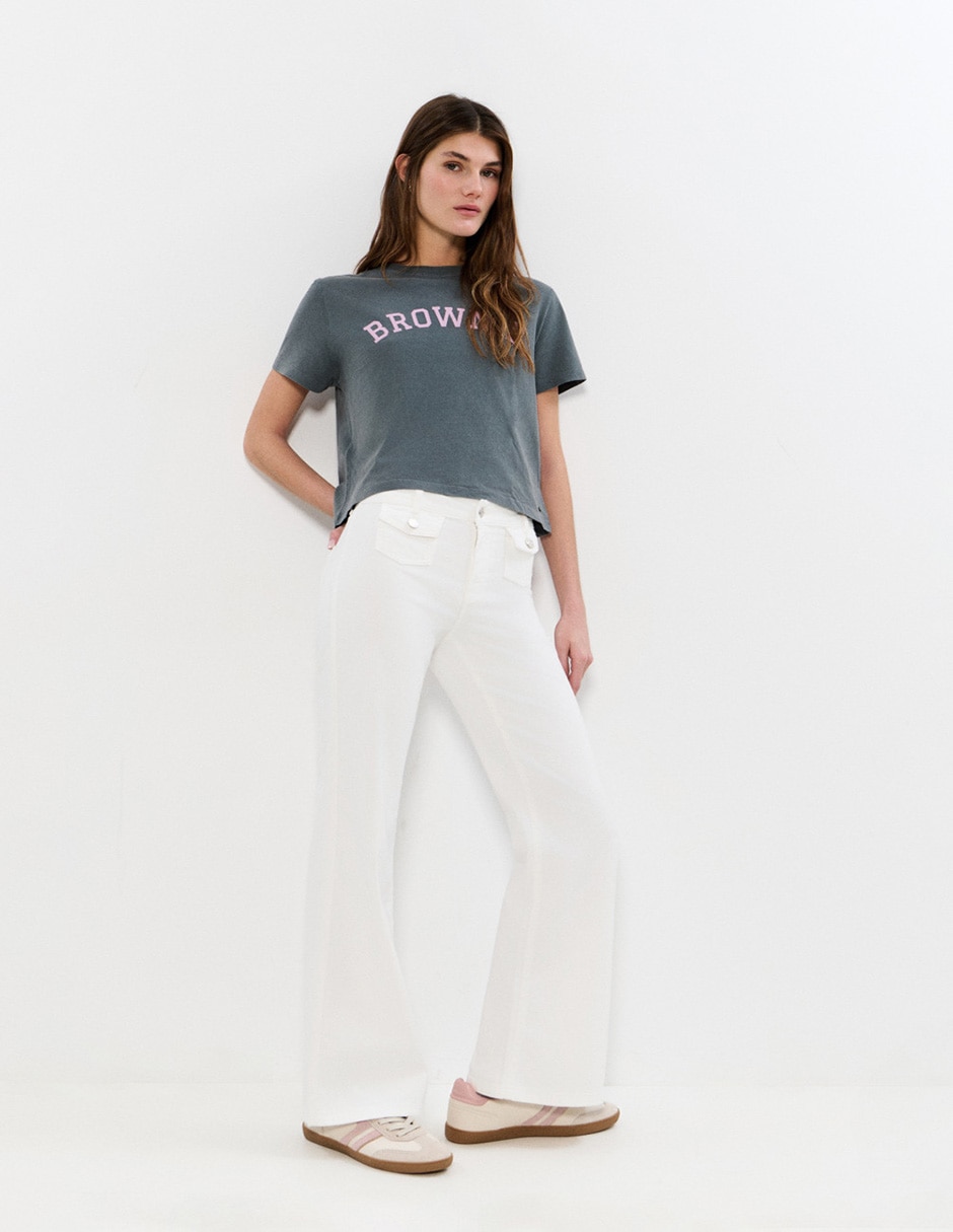 Pantalón regular para mujer 2