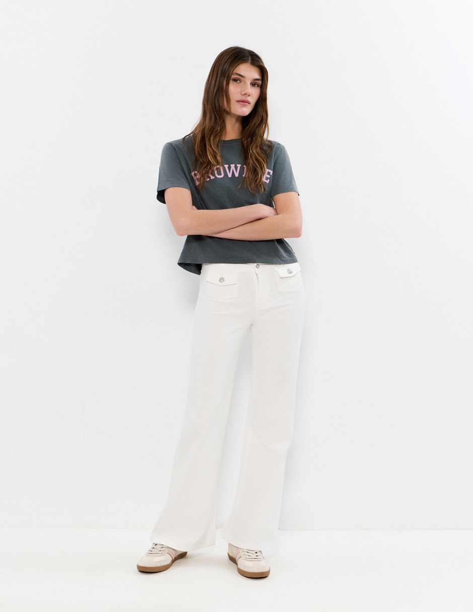 Pantalón regular para mujer 3