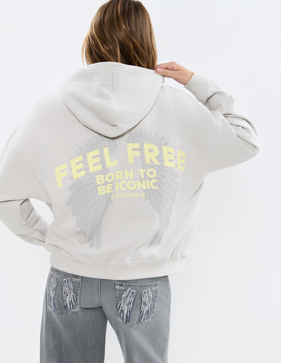 Sudadera con capucha para mujer 2