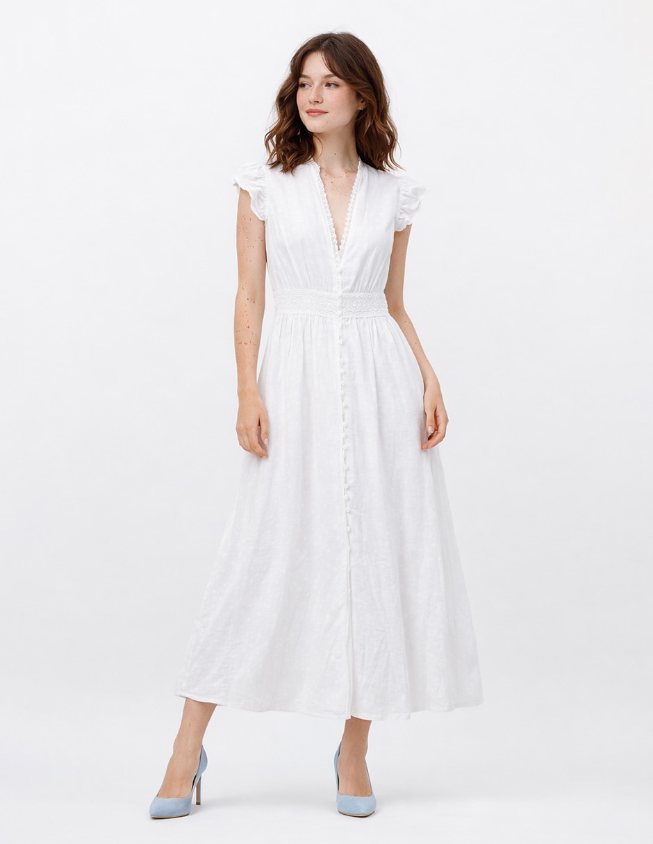 Vestido crop casual para mujer