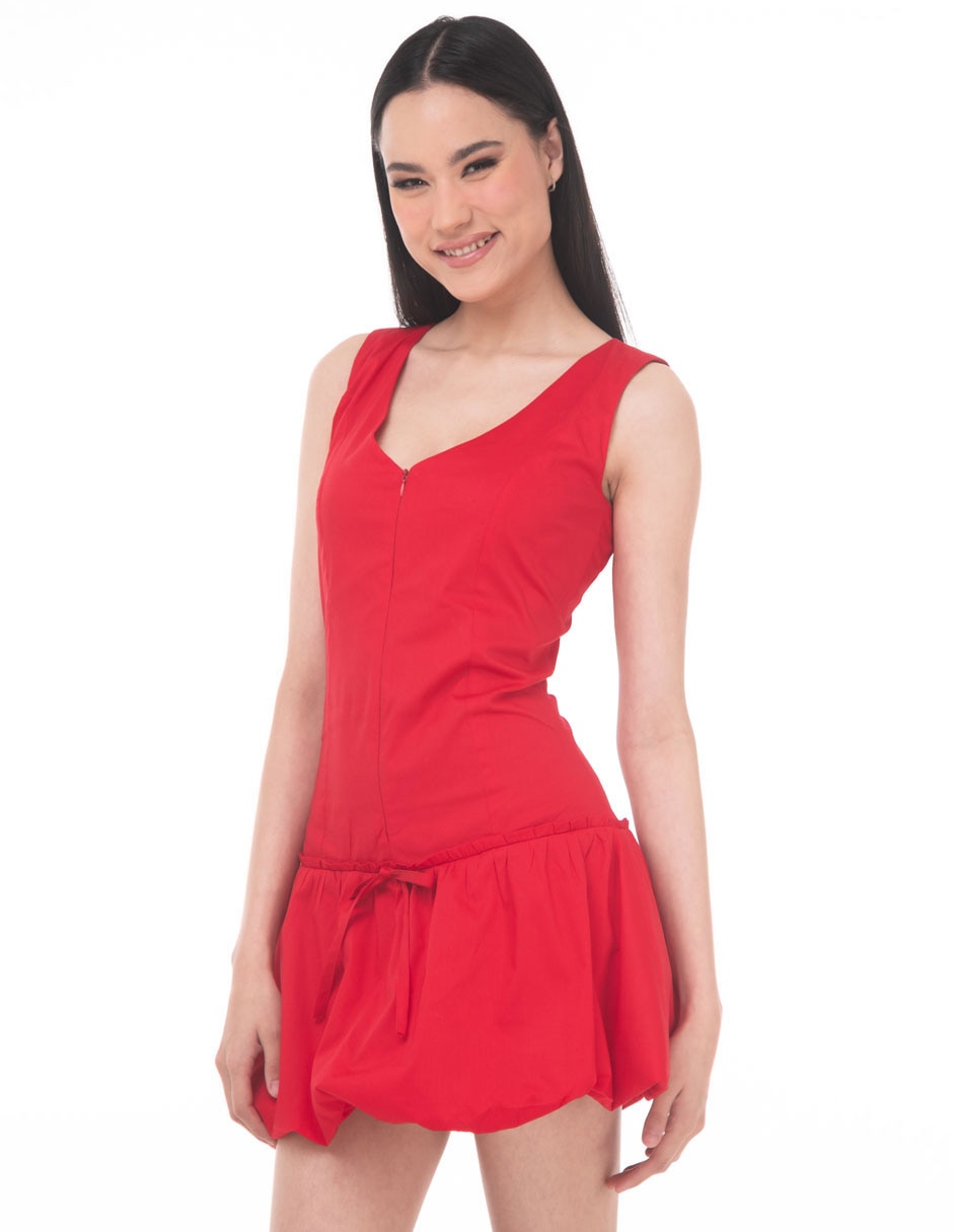 Vestido corto casual para mujer