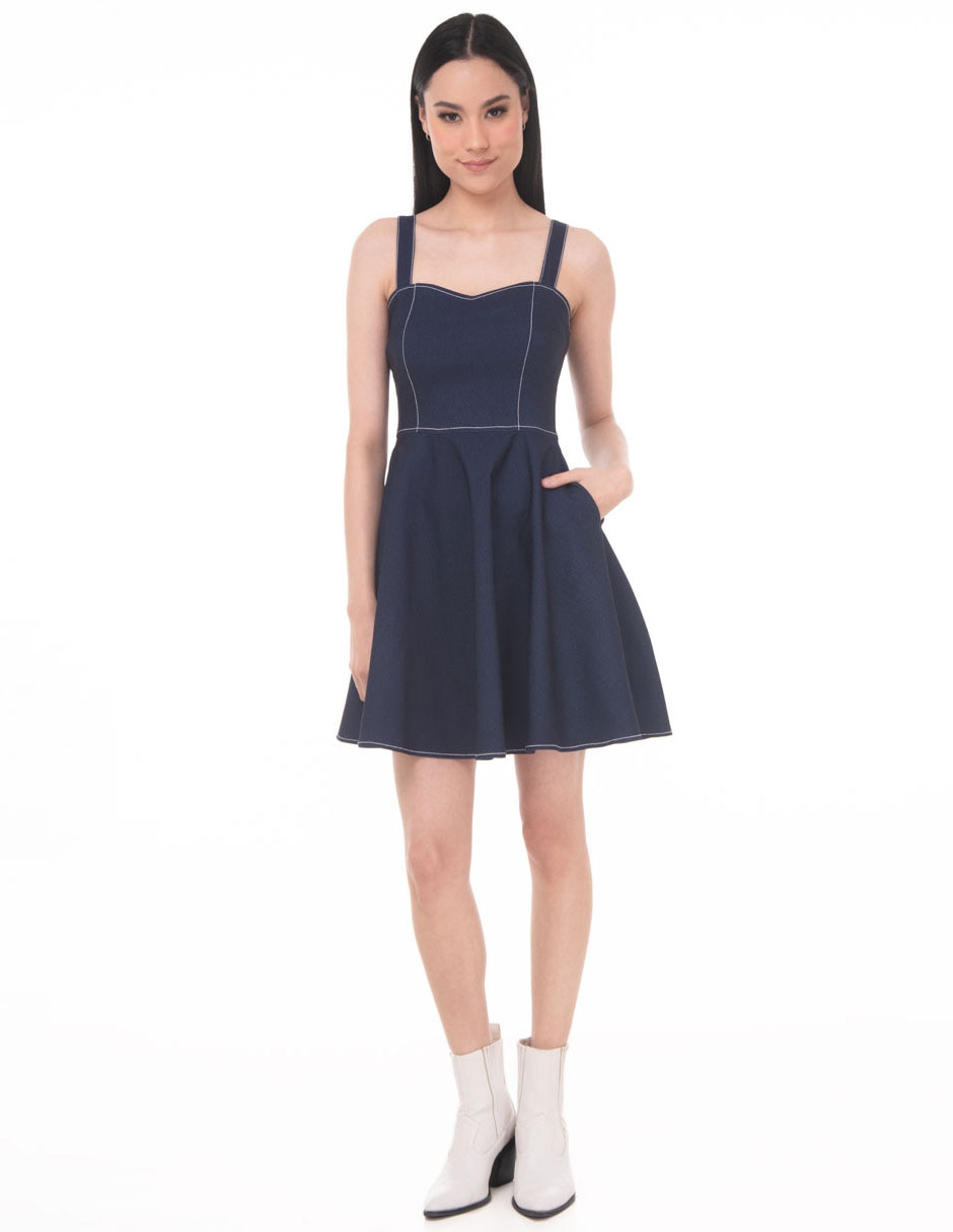 Vestido corto casual para mujer 3