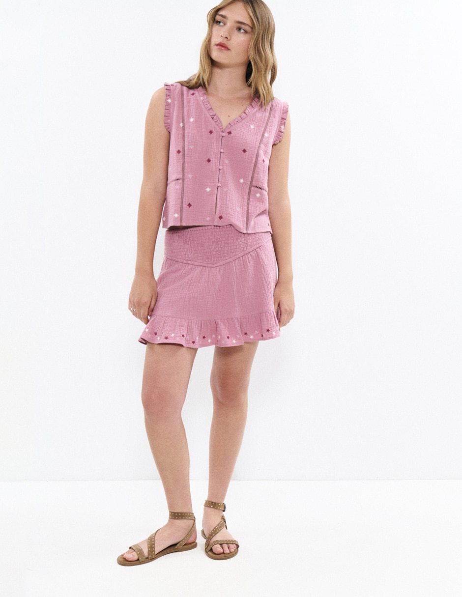 Blusa de tirantes para mujer 4