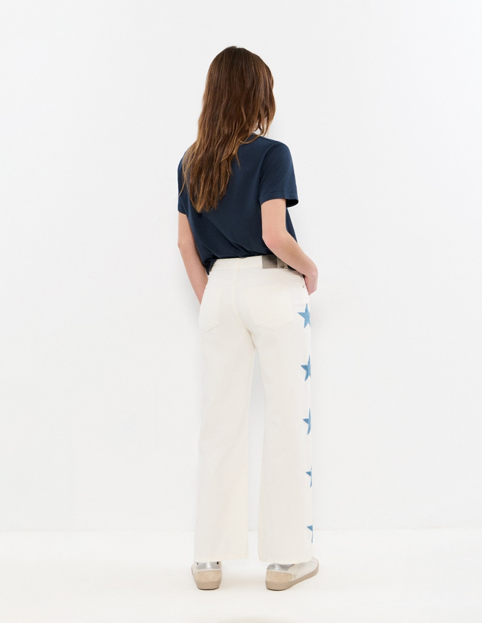 Jeans straight para mujer 4