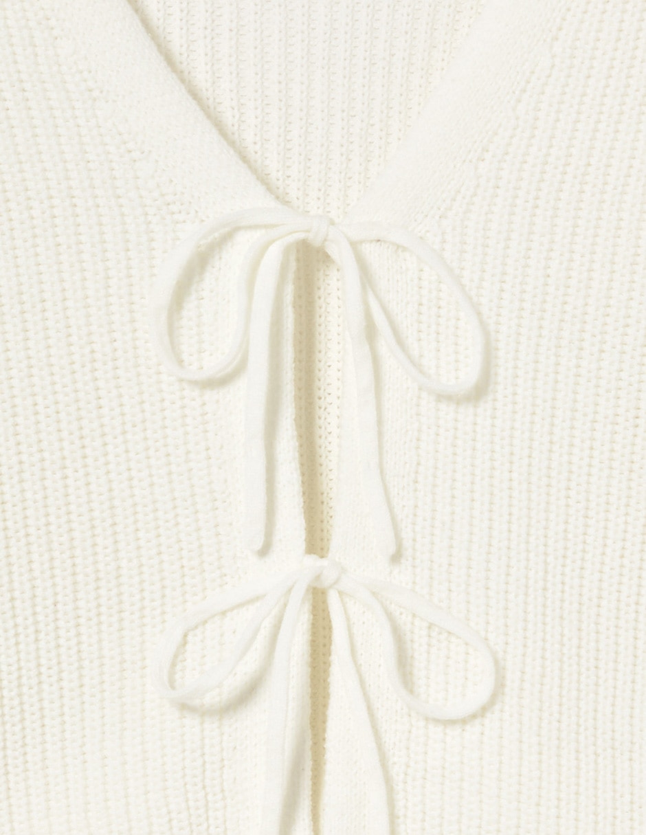 Suéter cuello V para mujer 5