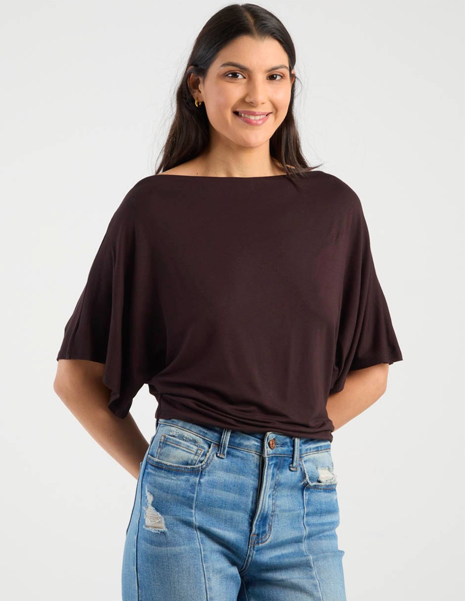 Blusa manga corta para mujer 1