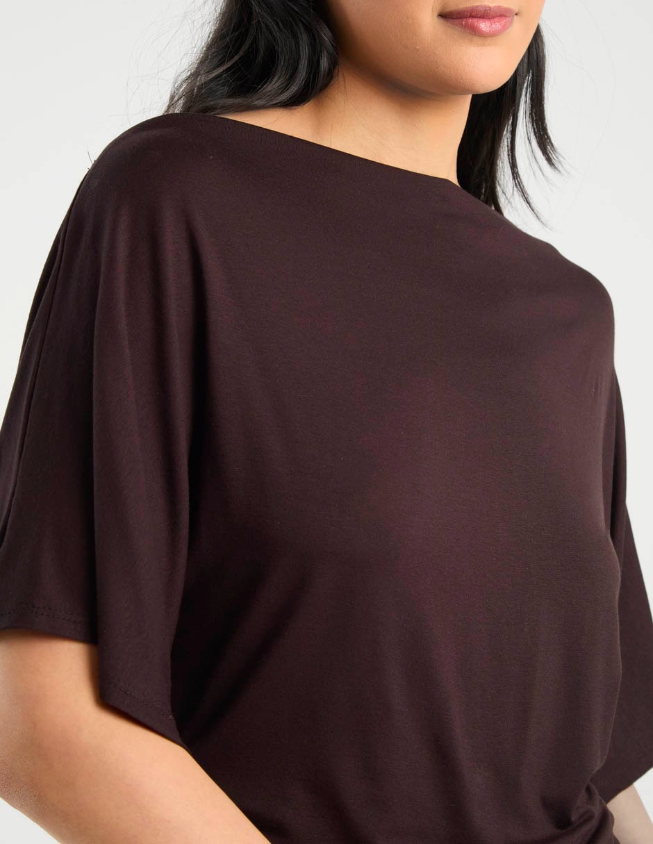 Blusa manga corta para mujer 5