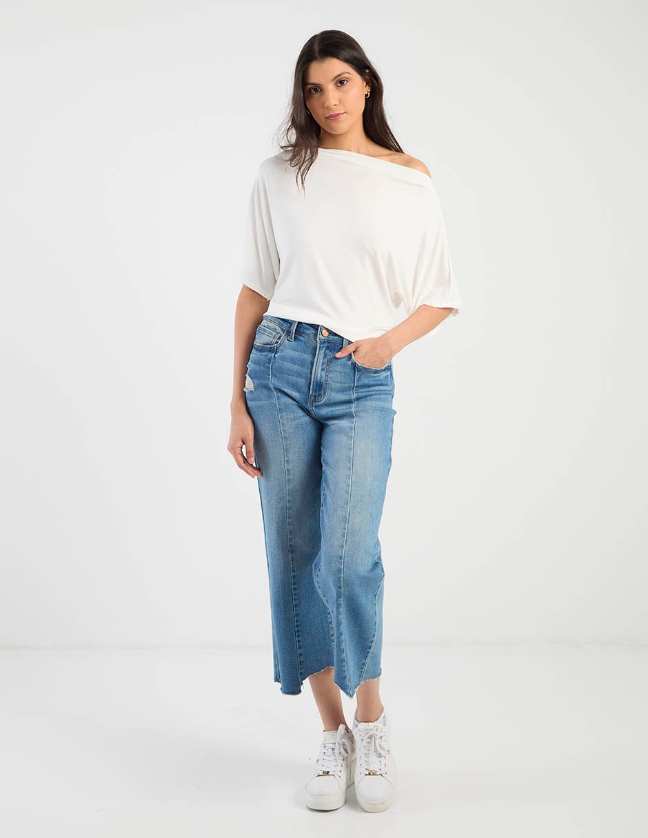 Blusa manga corta para mujer 3