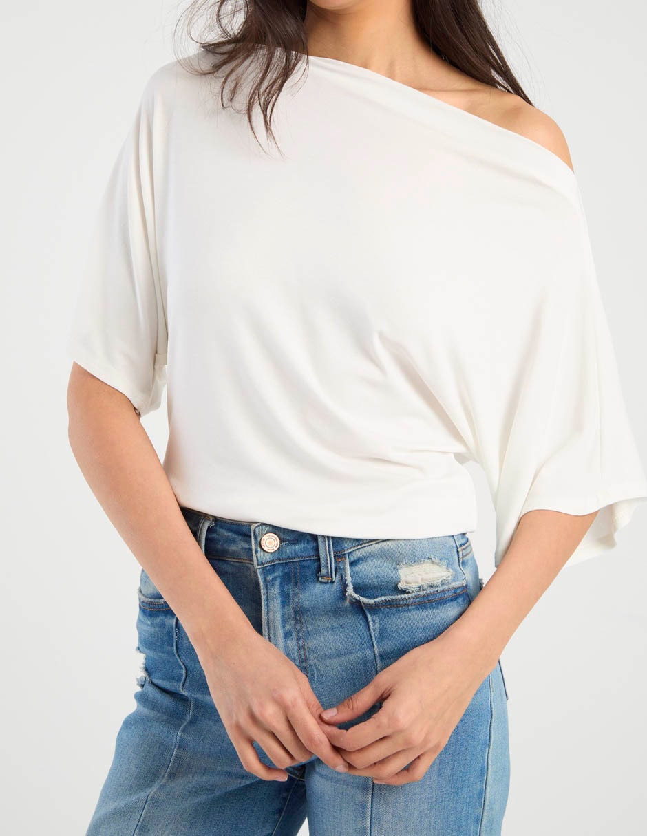 Blusa manga corta para mujer 5