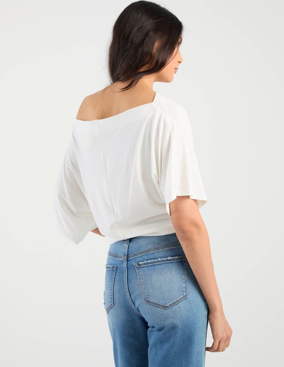 Blusa manga corta para mujer 6