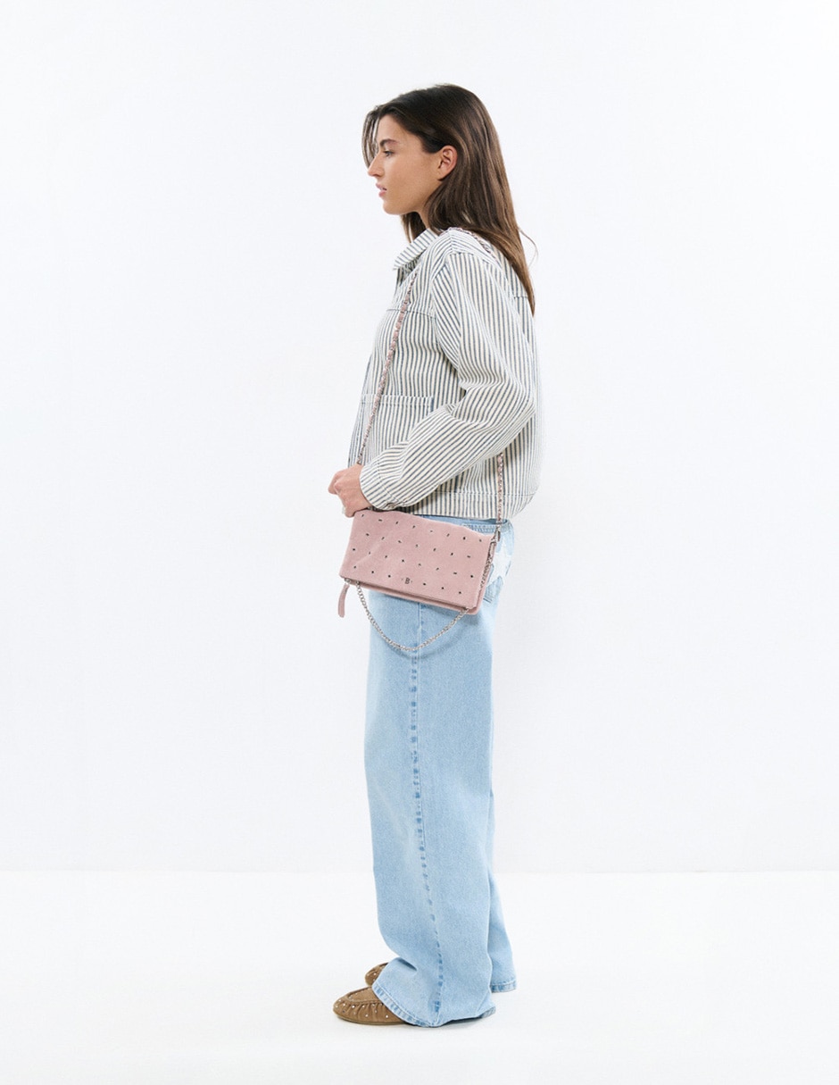 Bolsa crossbody de cuero para mujer 2